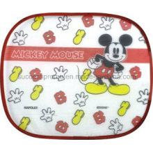 Promotional Car Side Window Sunshade with Cartoon Design